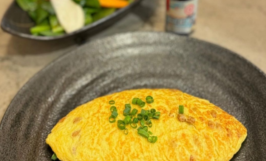 『納豆オムレツ』